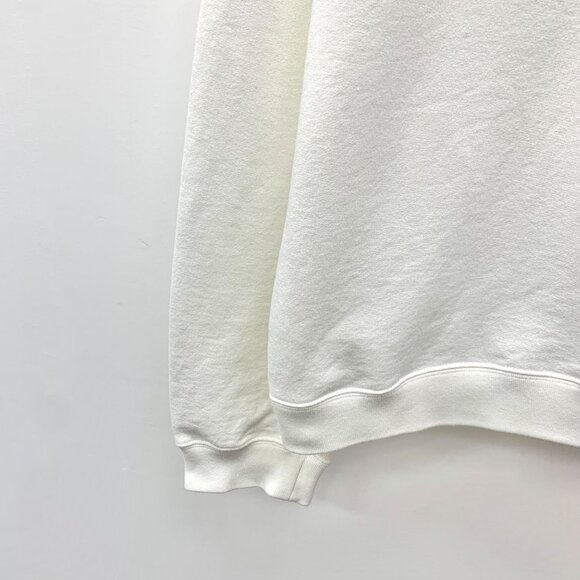 Gucci White Exquisite Logo Printed Hooded Sweatshirt XL Long-Sleeve Made In Ital - Picture 7 of 8